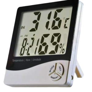 Termo-Higrômetro Digital TH50 Temperatura e Umidade Interna Com Máxima e Mínima | PYROMED® PY9690