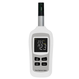 Termo-Higrômetro Digital Portatil com Indicação de Ponto de Orvalho e Bulbo Seco e Úmido | PYROMED® PY911