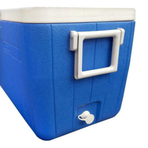 Caixa Térmica 45,4 Litros Azul Com Termômetro Máxima e Minima | PYROMED®