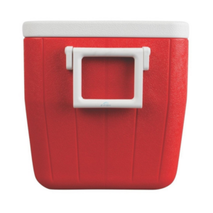 Caixa Térmica 45,4 Litros Vermelha Com Termômetro Máxima e Minima | PYROMED®
