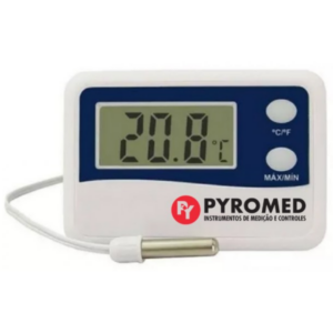 Termômetro Digital de Máxima e Mínima Com Sensor Externo de 50 Centímetros | PYROMED® PY7424.1